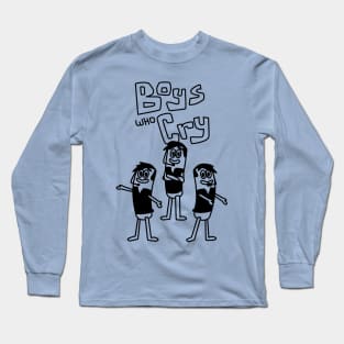 Boys Who Cry - Tour B&W Long Sleeve T-Shirt